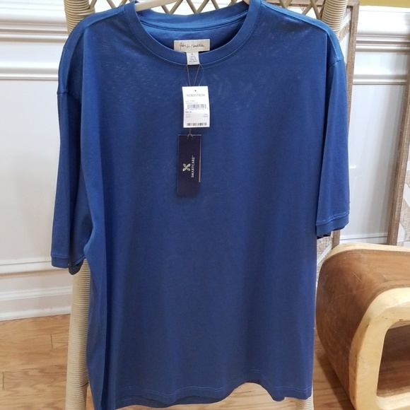 John W. Nordstrom Blue T-Shirt XL - Picture 4 of 8